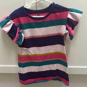 Tea Collection Multicolor Striped Kids Dress